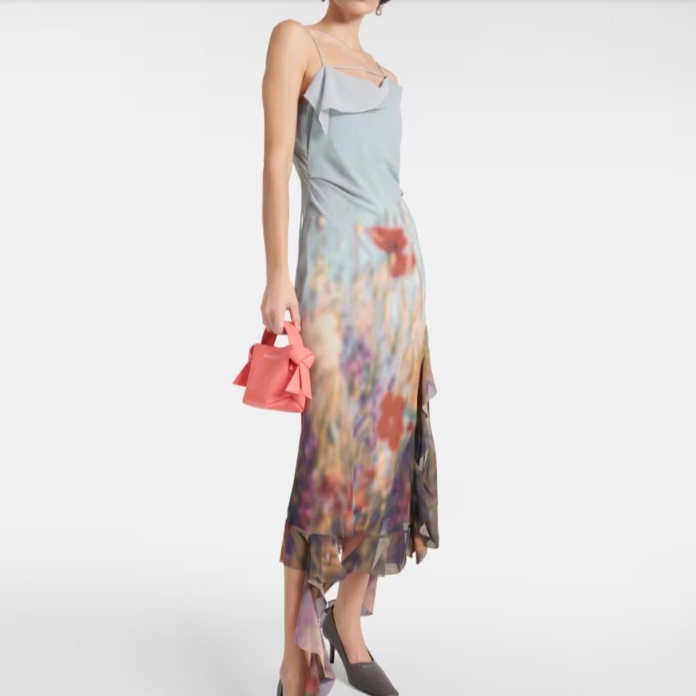Acne Studios Floral Print Dress
